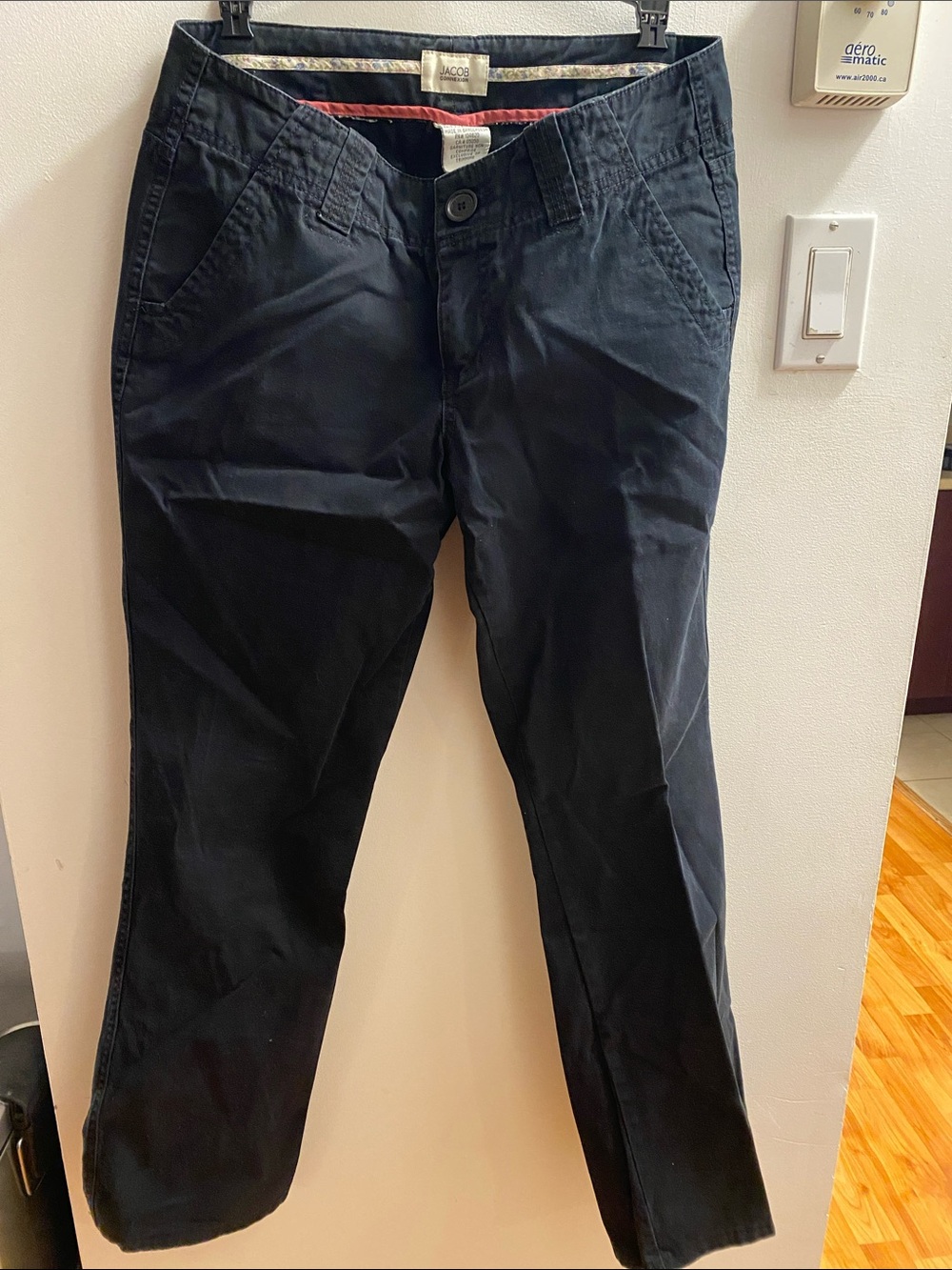 Marc by Marc Jacobs Navy Wide Leg Pants